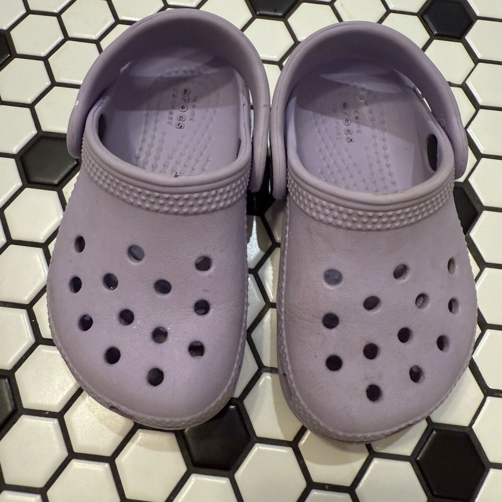CROCS Kids Purple Clogs